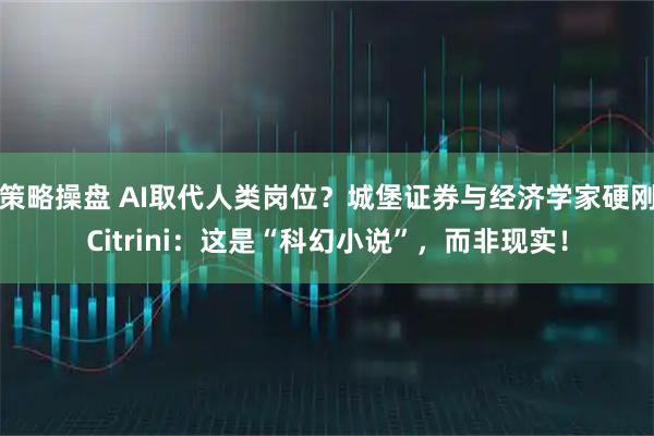 策略操盘 AI取代人类岗位？城堡证券与经济学家硬刚Citrini：这是“科幻小说”，而非现实！